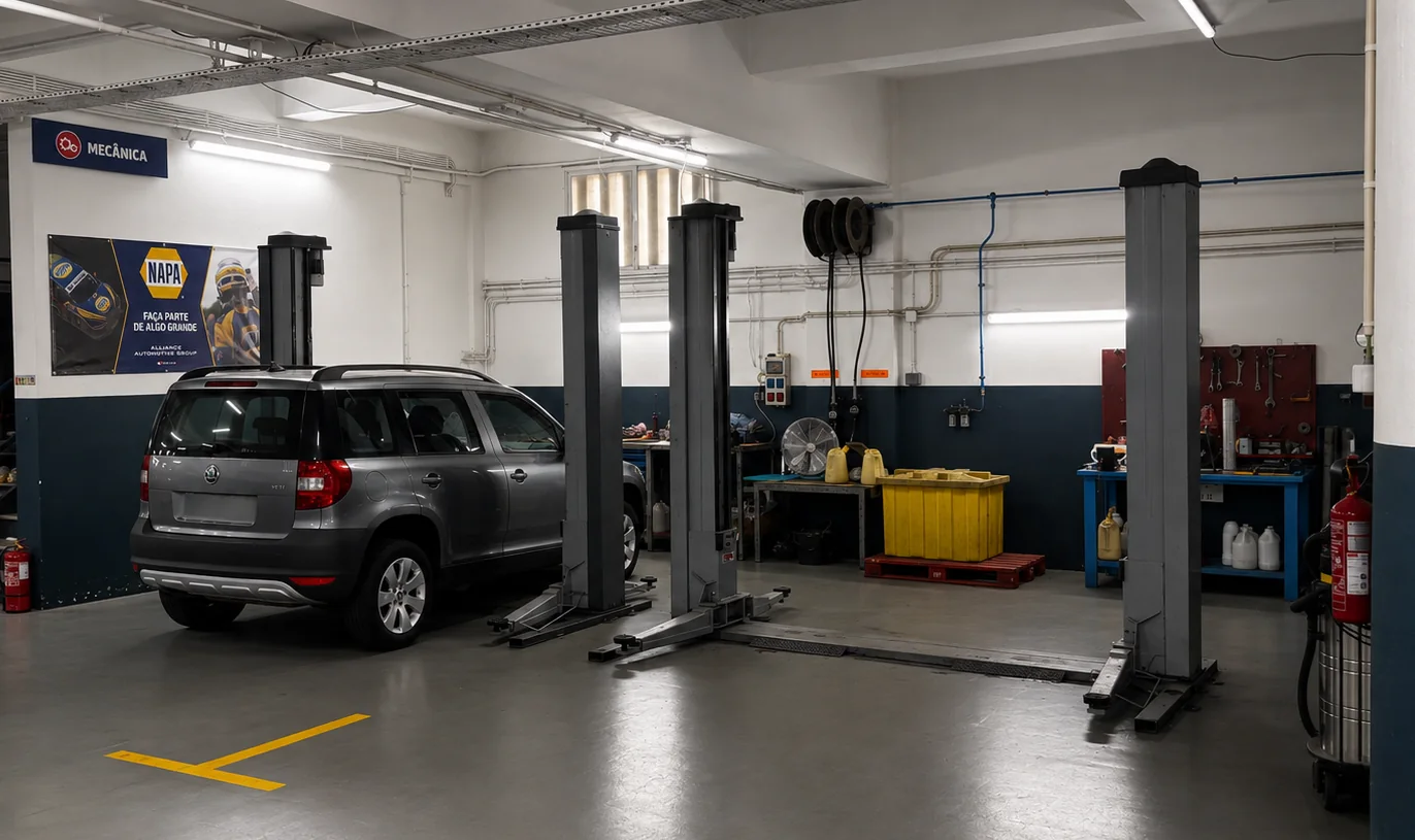 Reparação de motor